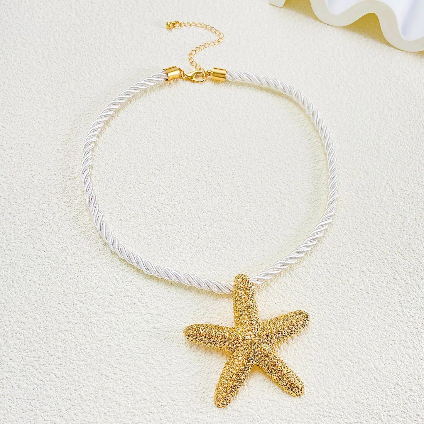 Exaggerated Boho Large Metal Starfish Stud Earrings for Women Ladies Trendy Summer Gold Color Earrings Fashion Jewelry New